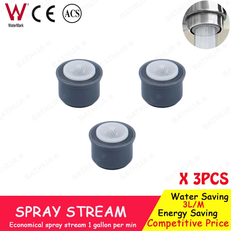 3 шт. аэратор для смесителя M24 и M22|faucet aerator|water saving faucet aeratortap aerator |