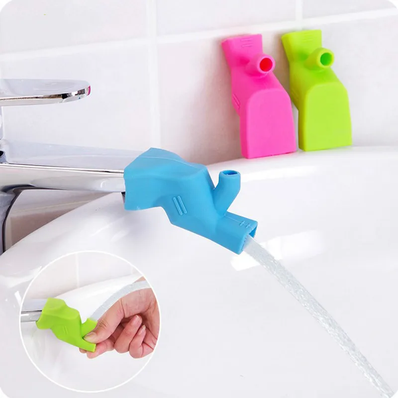 

1pc Silicone Children Sink Extender Water Guide Channel For Baby Wash Hand Washing Device Tap Extender Kitchen Tool