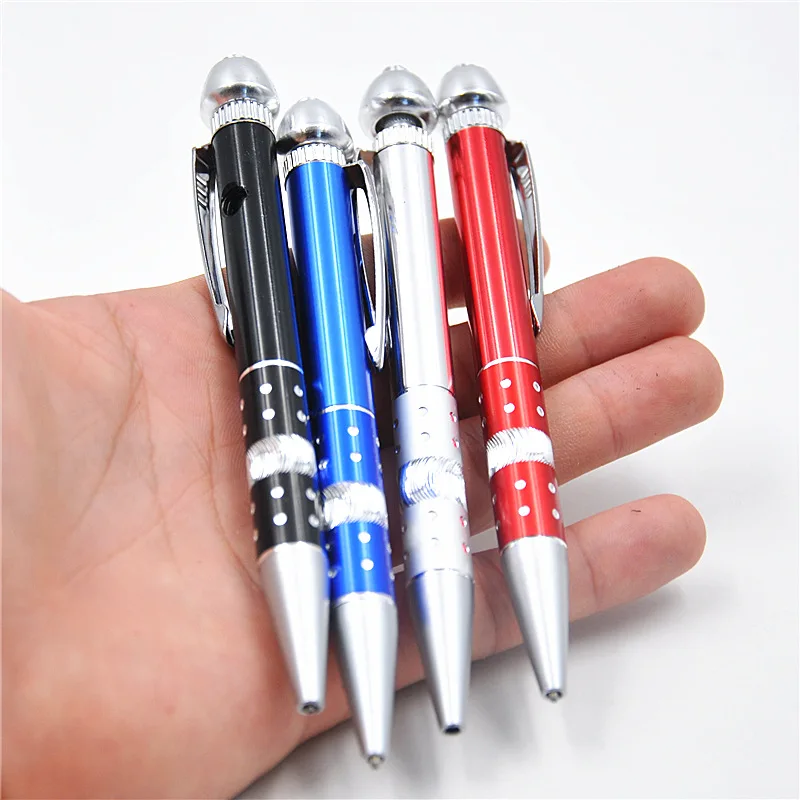 1 Pcs Multifunction Metal Ballpoint Pen, Creative Metal Smoking Pipe