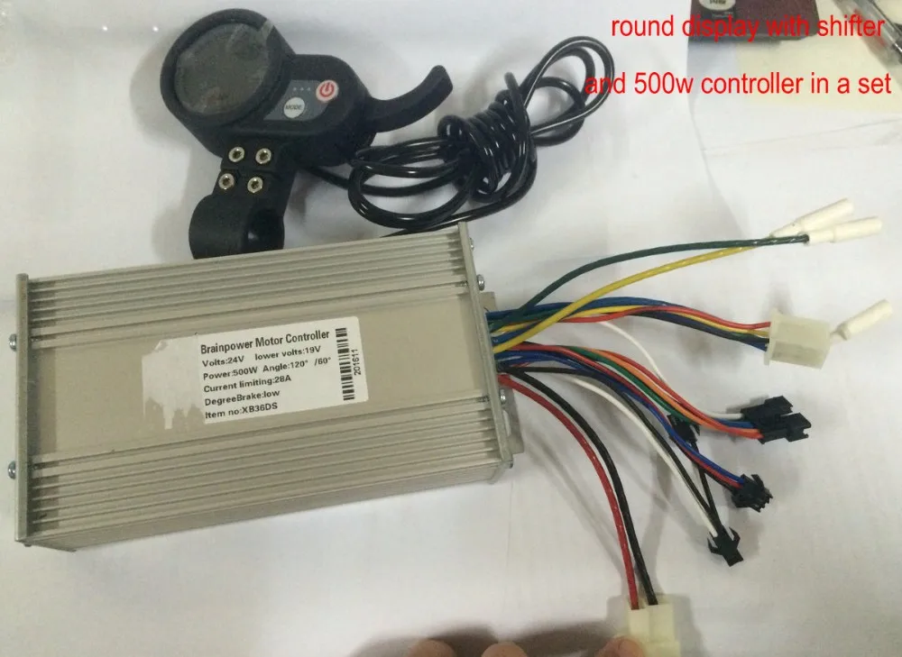 Cheap 400W-2000W BLDC 24V36V48V60V controller&LCD display with throttle shifter white/colored screen electric scooter MTB ebike parts 6 Cheap 400W-2000W BLDC 24V36V48V60V controller&LCD display with throttle shifter white/colored screen electric scooter MTB ebike parts 6