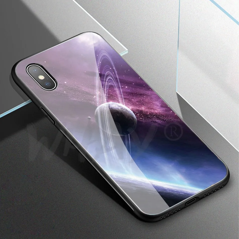 Luxury Case For iPhone X Silicone Bumper Mirror Tempered Glass Back Case For iPhone 6 6S 7 8 Plus iPhoneX Cover Funda Coque Capa (16)