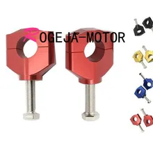 1 пара стоянок жир бар 28 мм 1/1/" Крепление зажим для Suzuki RMZ250 Honda CR CRF Kawasaki KX125 KX250 KX250F KX450F