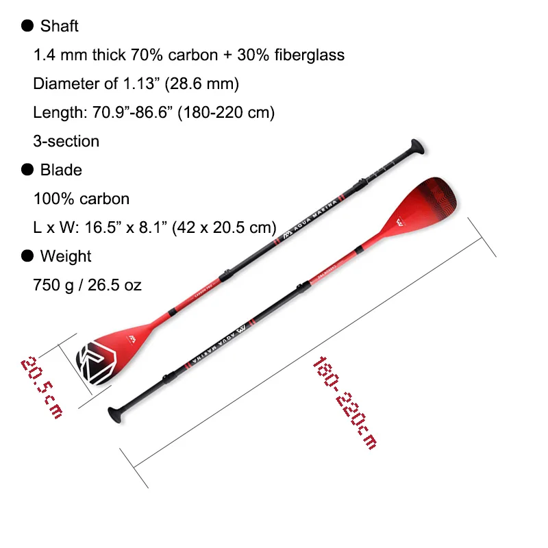 Обновленная углеродная Pro полностью углеродная SUP Весло красный черный стоячая весло доска Профессиональный Гоночный весло каяк весло B0302771