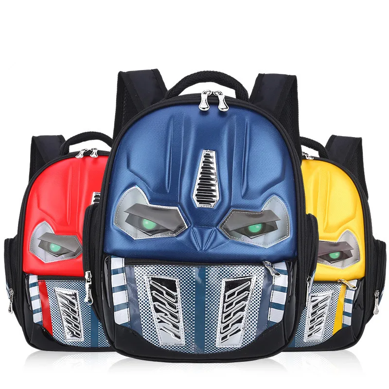 FREE SHIPPING 3D Cartoon School Bags For Boys and grils Little Children Backpacks Kids SchoolBag personality Backpack Schoolbags