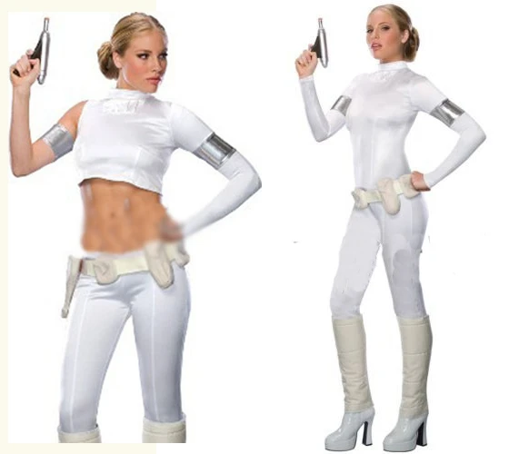 Padme Amidala Cosplay Costume With Shoe 