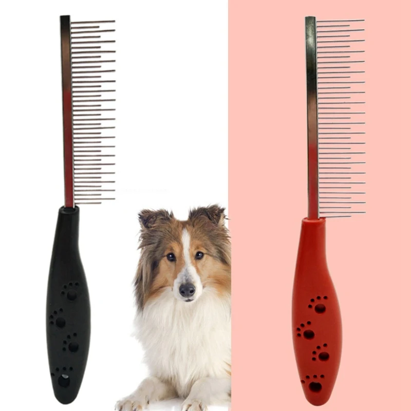 Pet Grooming Supplies Dogs Comb Long Short Stainless Steel Teeth