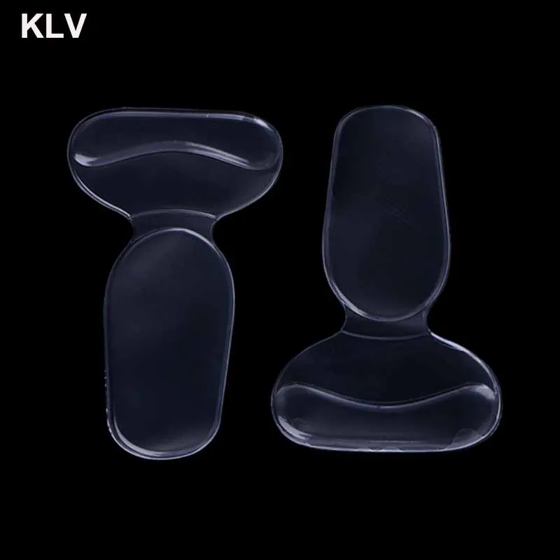 

Silicone Gel Soft T Shape Heel Sticker Wear Proof Anti Slip With Thicken Cushion
