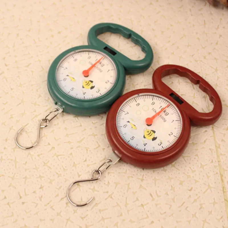 10kg Weight Scale Portable Digital Scale Numeral Pointer Hanging Hook
