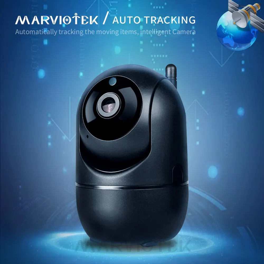 Baby Monitor Auto Tracking IP Camera WiFi Home Security IP Camera Night Vision Wireless Surveillance Mini CCTV Camera 1080P HD