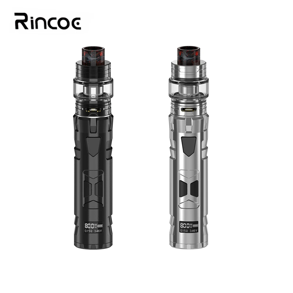 

New Arrival Original Rincoe Mechman 80W Mesh Kit Single/Dual Mesh Coils Electronic Cigarette Starter Kit