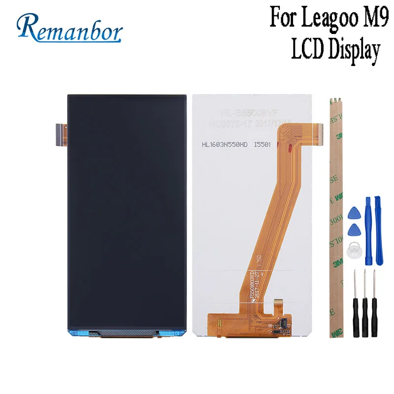 

Remanbor For Leagoo M9 LCD Display Screen Digital Repair Parts Replacement For Leagoo M9 Mobile Accessories With Tools +Adhesive