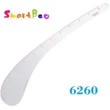 

60cm Sewing Measuring Tailoring Curve Ruler, Thin French Curve Ruler , Garment Flexible Curve Ruler; # 6260