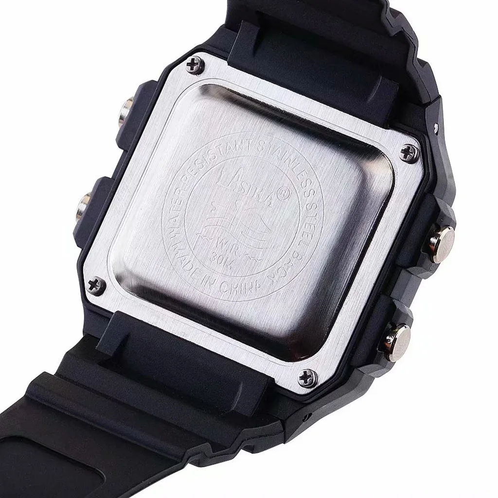 Reloj hombre, мужские часы, многофункциональные, для спорта и отдыха, часы, мужские, квадратные, модные, дикие, электронные, relogio masculino