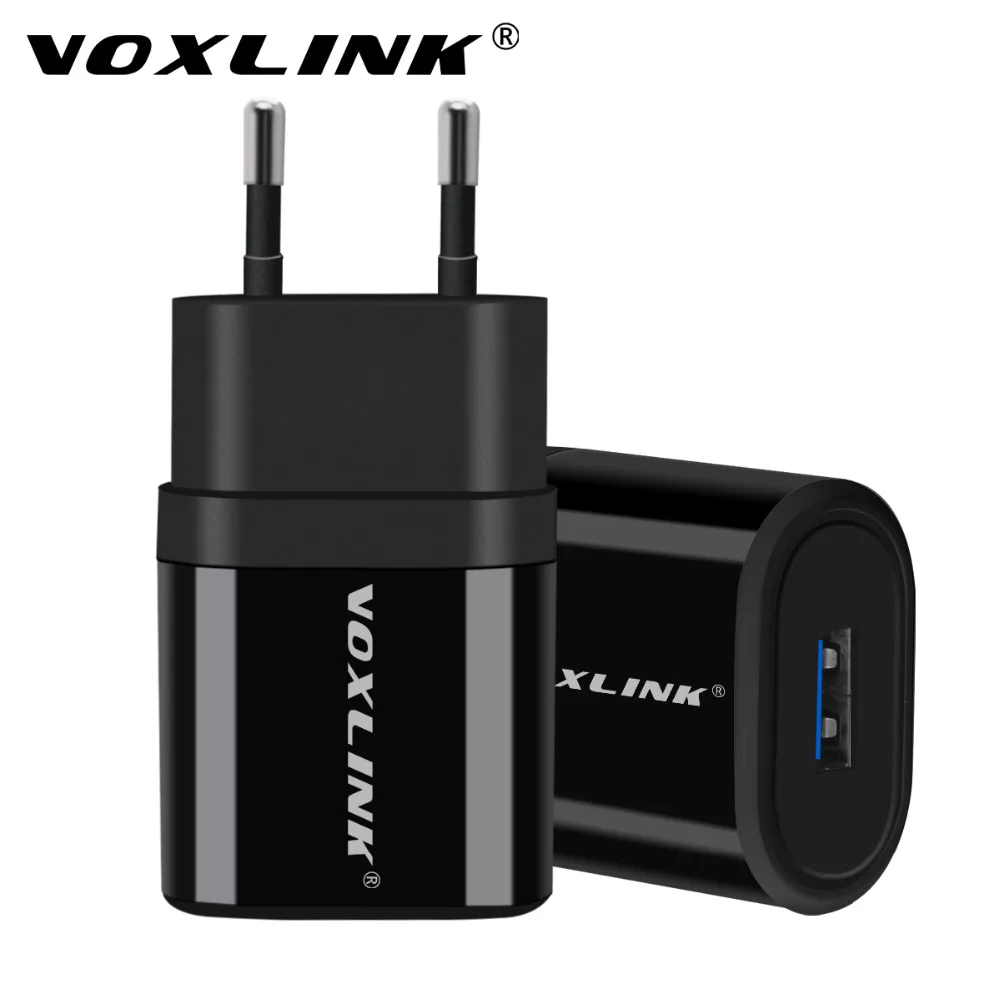 VOXLINK 5V 2.1A Dual USB универсальный Портативный дорожное настенное зарядное Зарядное устройство для iPhone X/8/7 Plus/6s Plus, iPad Pro/Air, samsung Galaxy