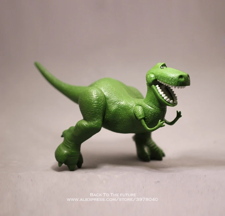 Disney Toy Story 4 Rex Зеленый Динозавр Q версия 15 см ПВХ фигурки мини куклы детские игрушки
