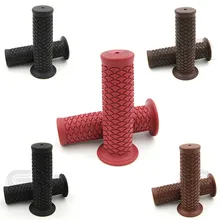 7/8 дюйма руле нескользящей резиновой мотоцикл рукоятка захваты рыбьей чешуи руле универсальный мотоцикл части 22 мм