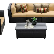 Диван мебель 10 шт. Плетеный дачный диван патио набор мебели