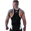 Men Bodybuilding Tank Tops Gym Workout Fitness Cotton Sleeveless shirt Running Clothes Stringer Singlet Male Summer