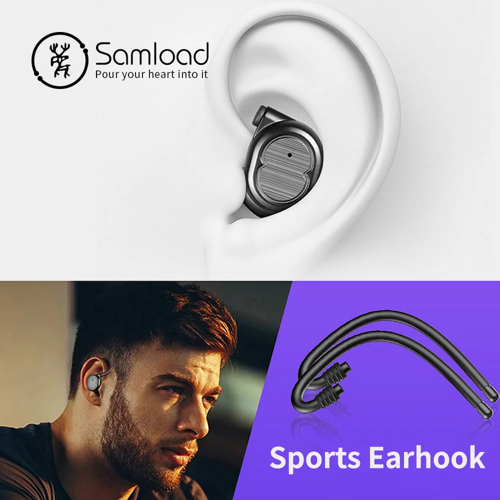 Best Seller Samload Sport Bluetooth Earphones 5.0 Headset Fitness
