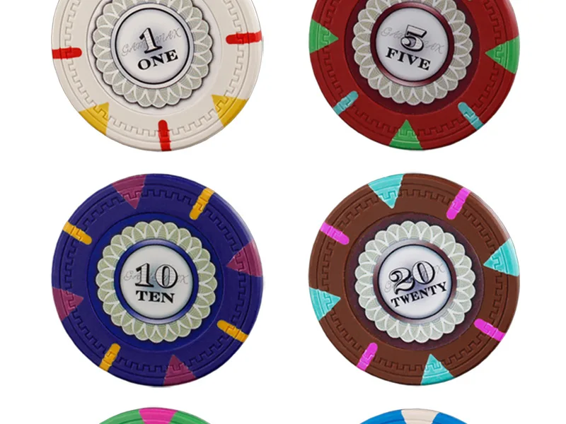 Высококачественные для игры в покер фишки 14 г глина/железо/ABS казино фишки техасский холдем покер Великая стена 3 цвета фишки для покера