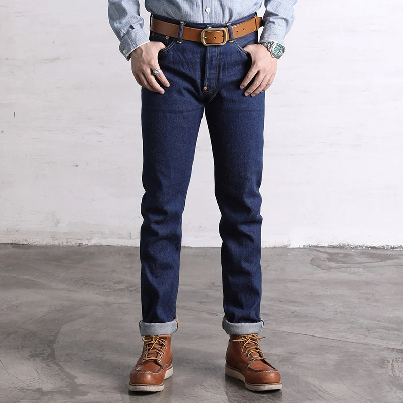 sanforized raw denim