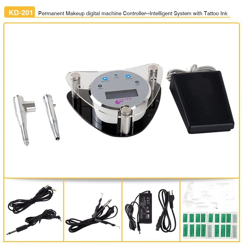 

Professional Embroidery permanent makeup machine kit 3D cosmetic eyebrow tattoo gun quality permanent tattoo airbrush kit
