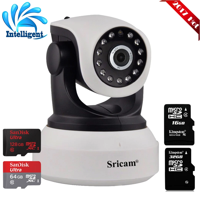 Sricam 720P IP Camera Wireless H.264 Wifi Megapixel CCTV Security US PLUG