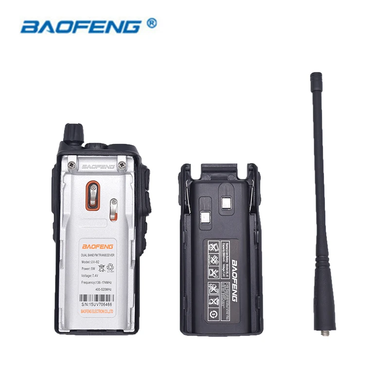 Baofeng UV 82 рация HAM Радио Двухдиапазонный портативный приемопередатчик VHF FM радио