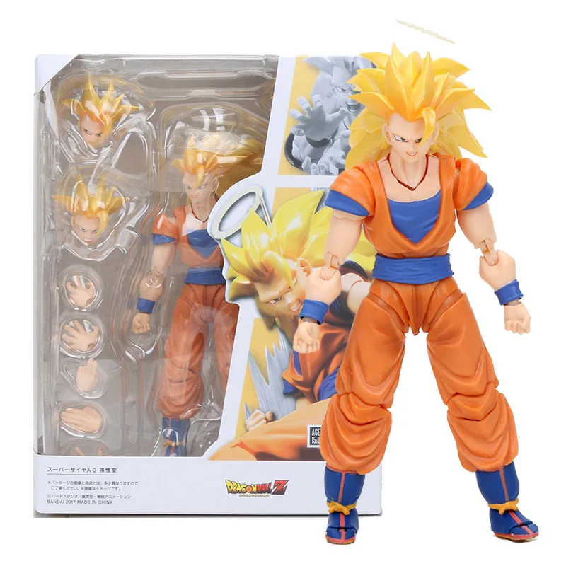 

SHF S.H.Figuarts Dragon Ball Z Super Saiyan 3 Son Goku PVC Action Figure Collectible Model Toy with Retail Box