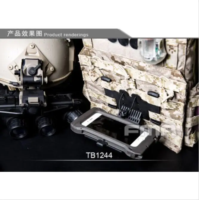 

FMA Hunting Tactical Iphone 6/6S Mobile Pouch Case Cover for Molle TB1244