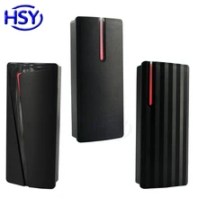 HSY RFID считыватель карт контроля доступа ворота 125 кГц Близость EM ID 13,56 МГц HF MF карты Wiegand считыватели