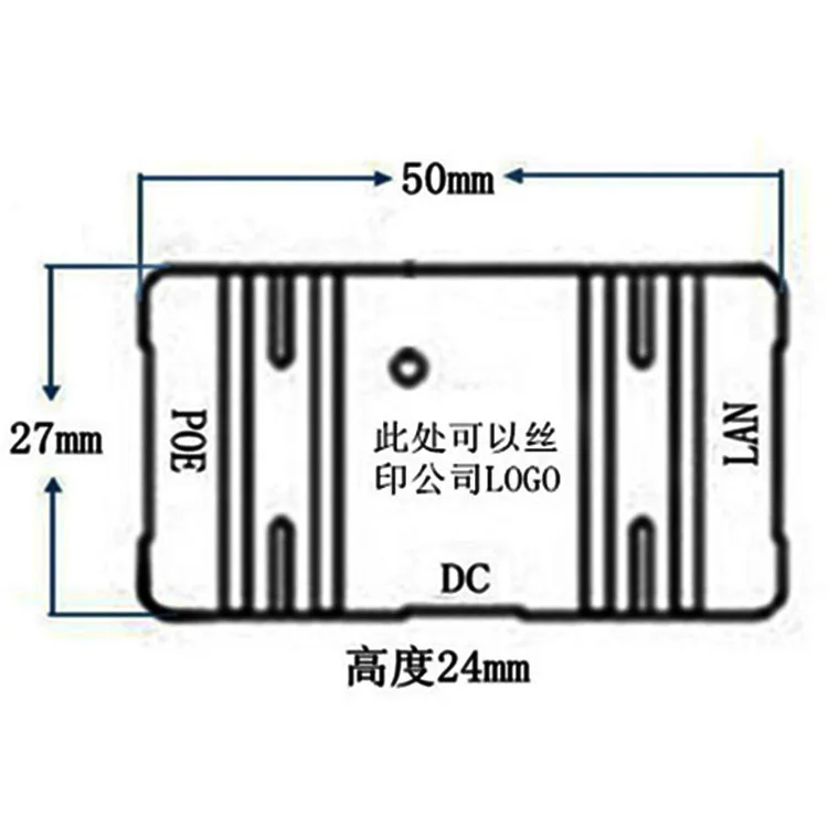 Производители питания белый POE сепаратор сети источника питания модуль Ethernet PoE автоматический выключатель