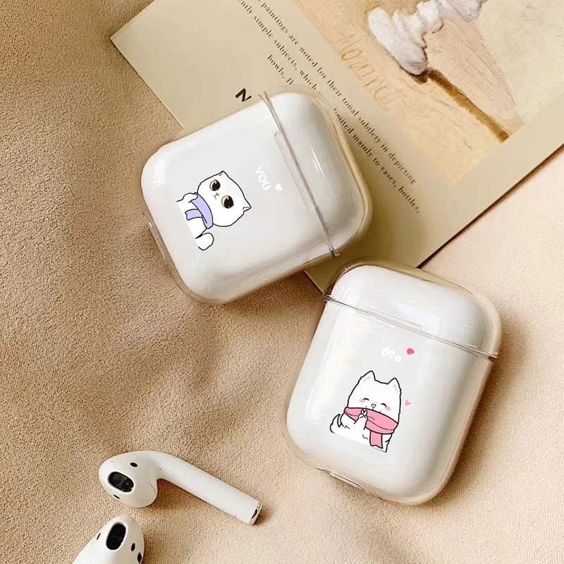 

Case For Apple airpods case Cute Dinosaur Cat Lama Wireless Bluetooth Earphone Case For Airpods Headphone Hard Protective Case