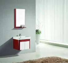 JOMOO Bathroom Vanities with mirror locker self-glazing basin towel rack PVC material Modern style bathroom cabinet for bathroom