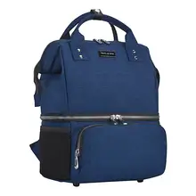 Модный подгузник для беременных, брендовая Большая вместительная Детская сумка для мам, Теплоизоляционный дорожный рюкзак для ухода за ребенком