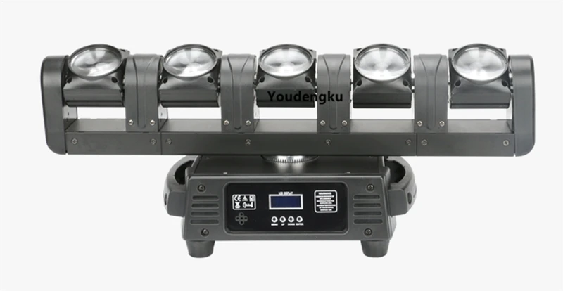 

2 pieces Best cheap products from china 5 * 10w RGBW 4-in-1 led strip moving head beam stage light for KTV