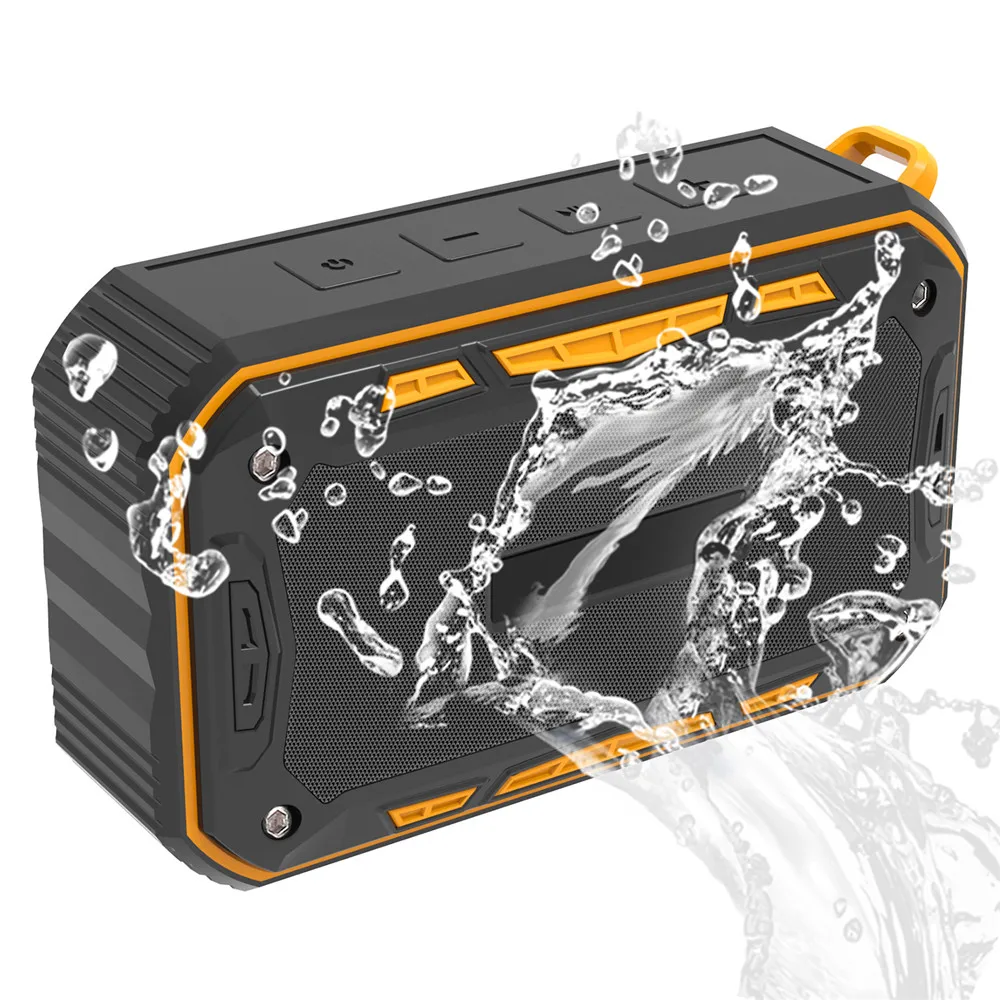 

New recommended outdoor waterproof IP67 Bluetooth speaker 6W portable audio hands-free calling