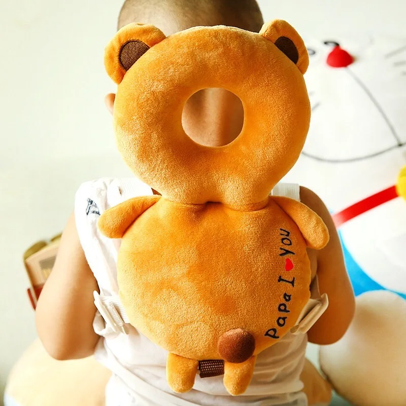 

Cute Baby Infant Toddler Newborn Head Back Protector Safety Pad Harness Headgear Cartoon Baby Head Protection Pad