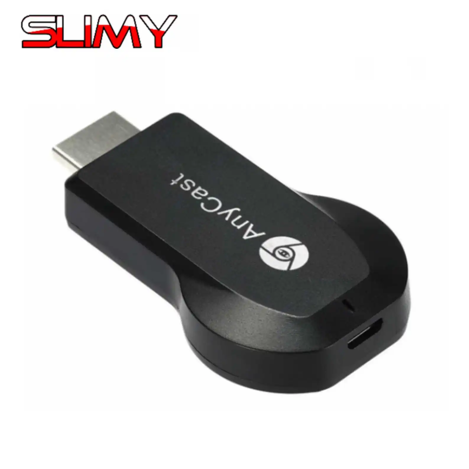 Slimy Anycast M2 Plus 1080P беспроводной WiFi Дисплей ТВ ключ приемник ТВ-палка хромированный литой DLNA Miracast Airplay для Windows PC