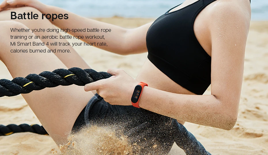 Xiaomi Mi Band 4 Smart Miband 4 Heart Rate Fitness Tracker 135mAh Bluetooth 5.0 50M Waterproof AI Smart Wristband (6)