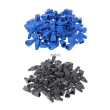 100 шт./компл. RJ45 колпачки оболочка разъема cat5 cat5e cat6 разноцветный