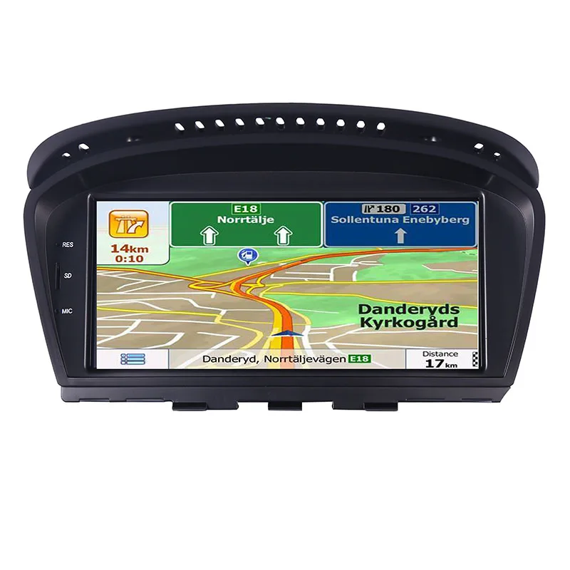 Best 8.8" Android 7.1 Screen Car multimedia player For BMW Series 5 E60 E61 E62 gps navigation radio Stereo Bluetooth Steering wheel 2
