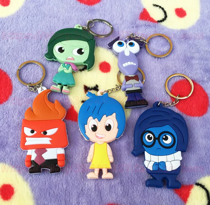 

IVYYE 1PCS Inside Out Series Anime Key Chain PVC Figure Morty Keyring cute Toy Keychain Keyholder Birthday Gifts Unisex NEW