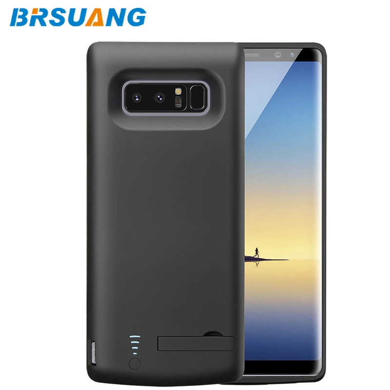 

10pcs/lot BRSUANG 5000 6000mAh Backup External Battery Power Bank Mini Powerbank Charger Case For Samsung S9 S10 S10 Plus Etc.