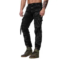Мужские брюки карго, повседневные, Военный стиль, высокое качество, обычные, подходят, рабочие, тактические брюки размера плюс S-6XL, d90626