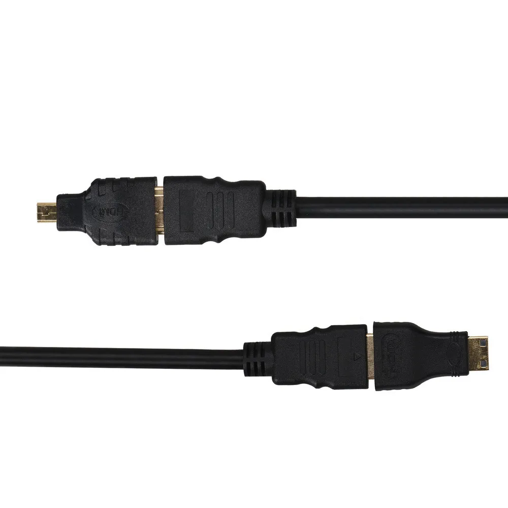 HIPERDEAL 3в1 HDMI к HDMI/мини/микро-адаптер HDMI кабель комплект HD для планшетных ПК ТВ Oct27 HW