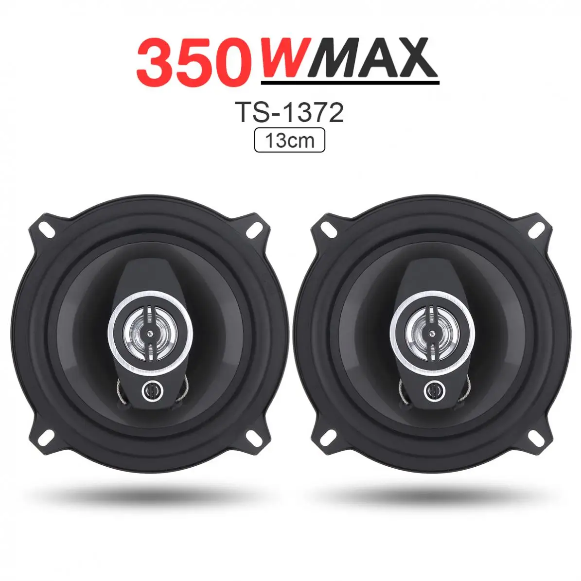 2pcs 5 Inch 350w Car Coaxial Speakers Auto Audio Music Stereo Full