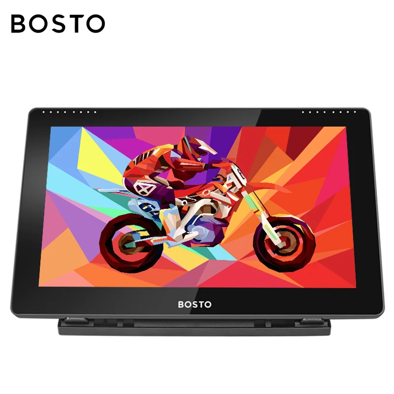 Графический планшет Bosto BT 16HD/BT 16HDT(Touch) 15 6 дюйма с безбатарейным стилусом уровень