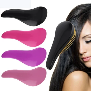 

Hot Selling 1pcs Fashion Magic Handle Tangle Detangling Comb Shower Hair Brush Salon Styling Tamer Tools beauty Fashion combs