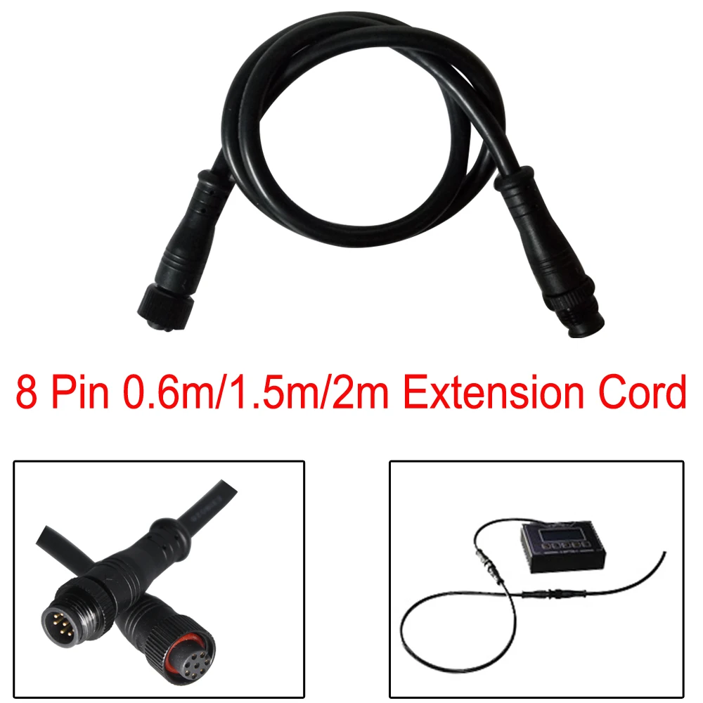 

DSunY Truing-D/H 0.6m/1.5m/2m extension cord & for power marine coral LED Aquarium Lighting connecting the controller & panels